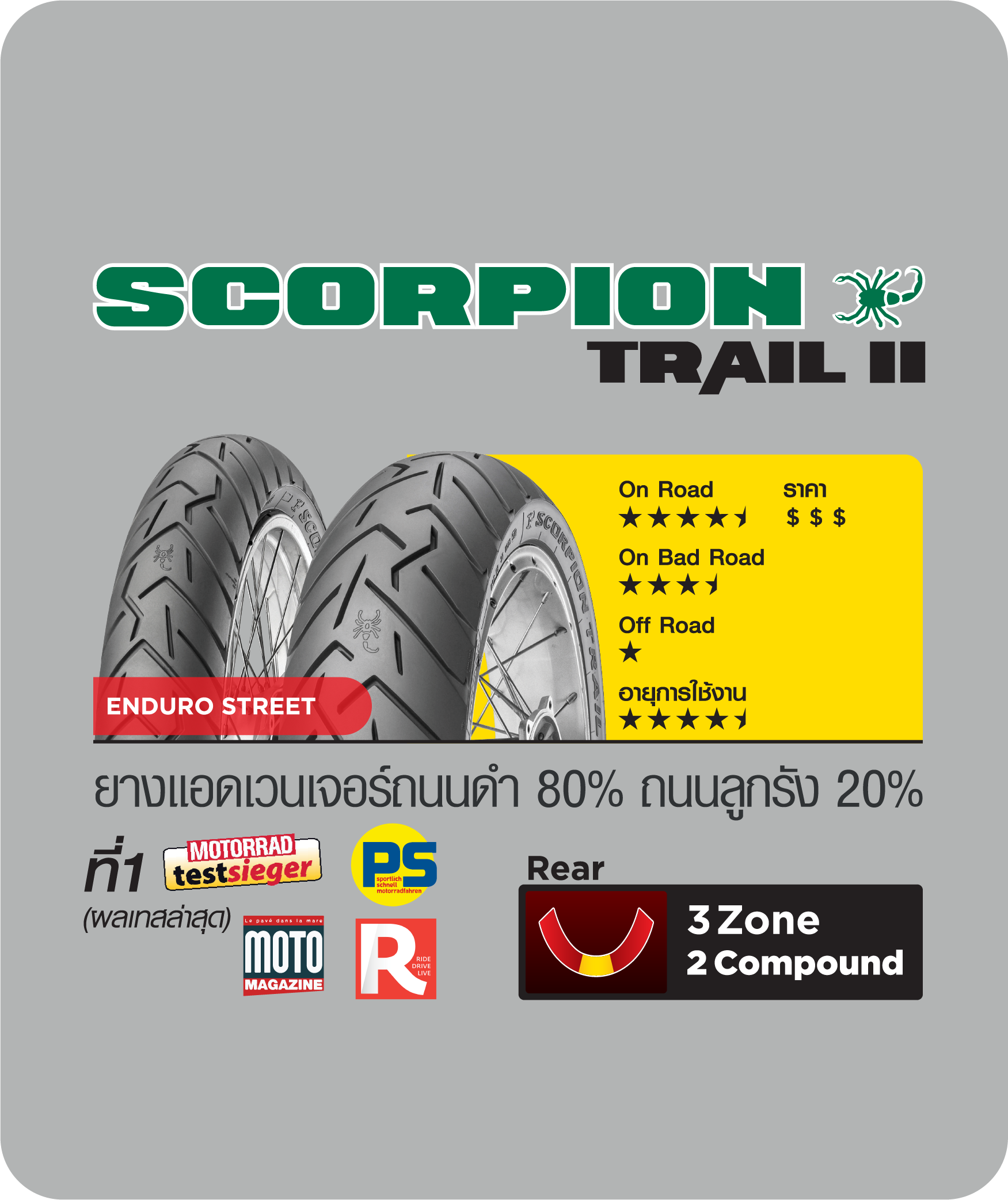 scorpion trail ii
