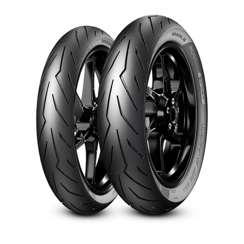 F 110/70 - 17 54S TL + R 150/60 - 17 66S TL